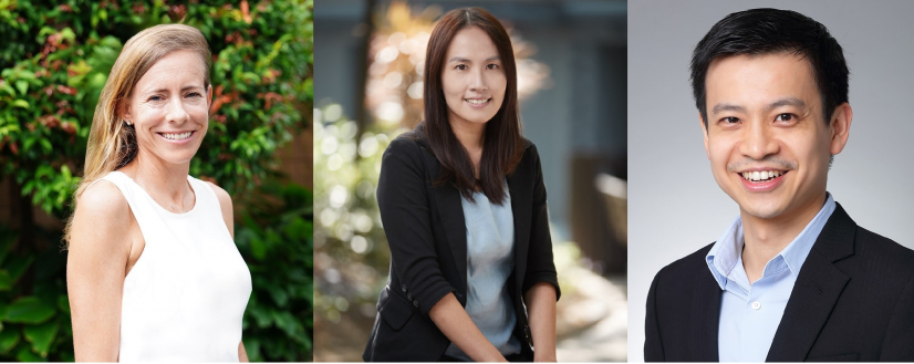 HKUMed finds extended paid maternity leave in Hong Kong associated with a 22% decrease in postnatal depression. Research team members include (from left) Dr Ellie Bostwick Andres, Professor Kris Lok Yuet-wan and Dr Quan Jianchao.
 